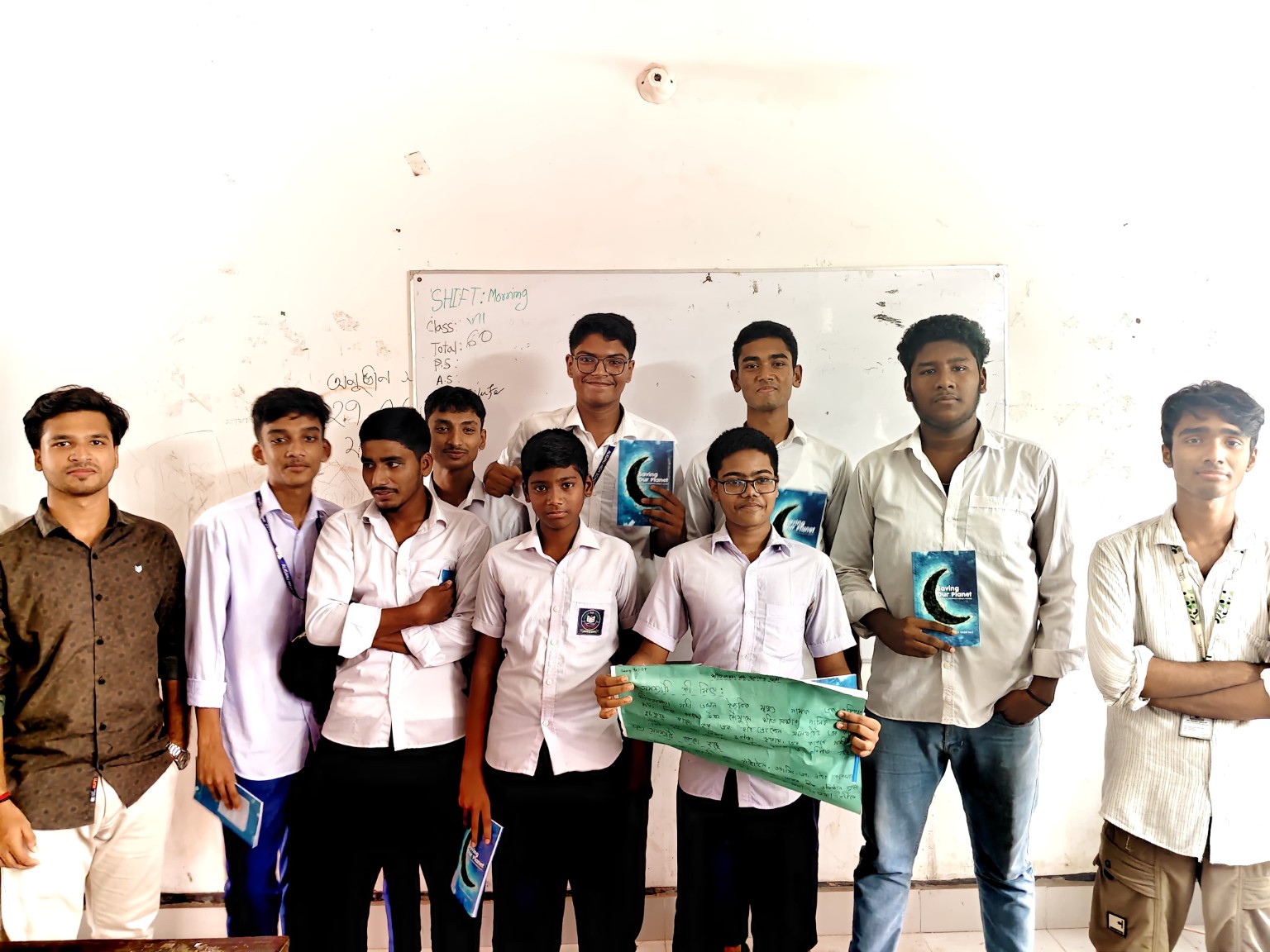 Chasing Green at Aliganj High School