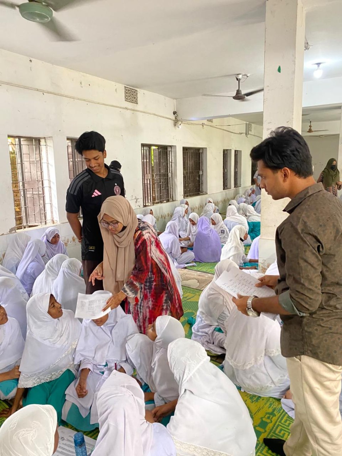 Chasing Green at Aliganj High School