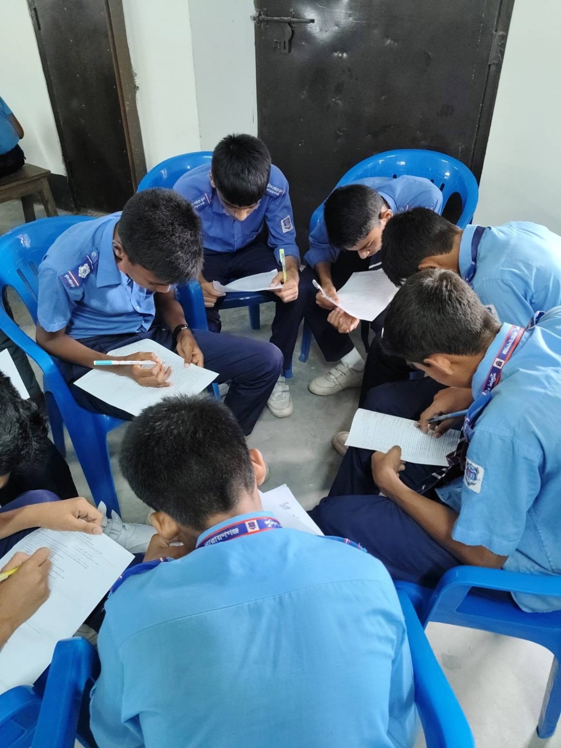 Chasing Green workshop at Police Lines School Narayanganj