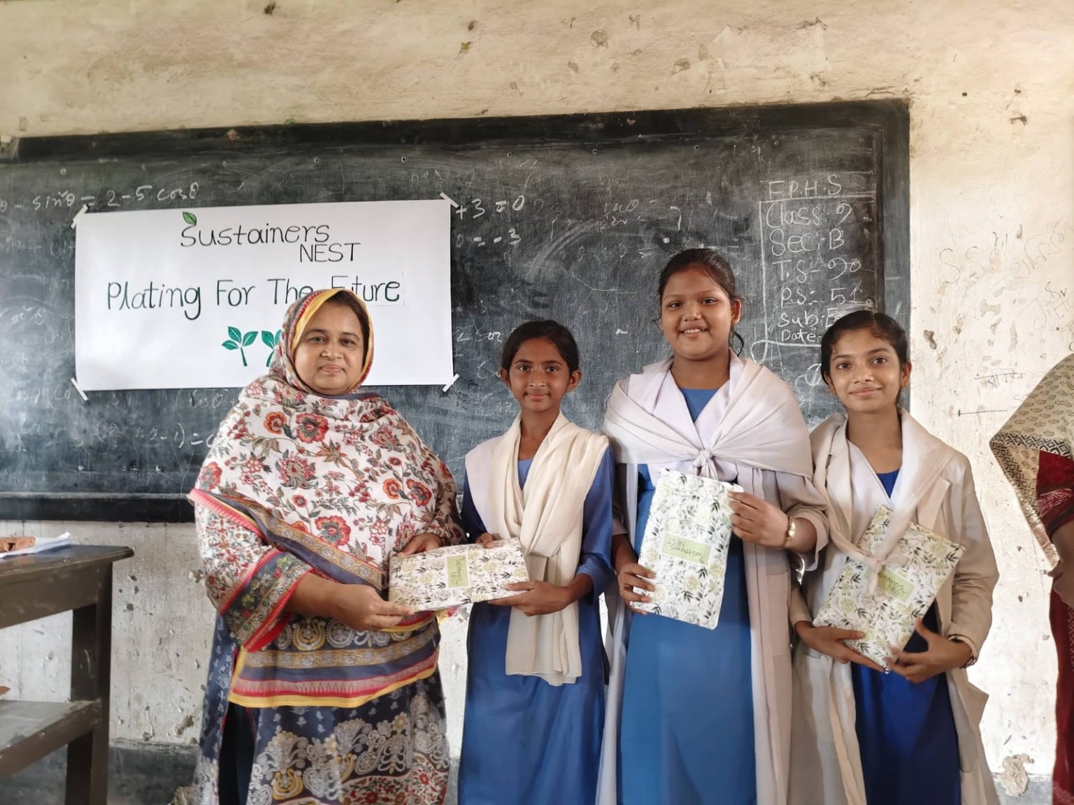 Planting For The Future at Fatullah Pilot High School