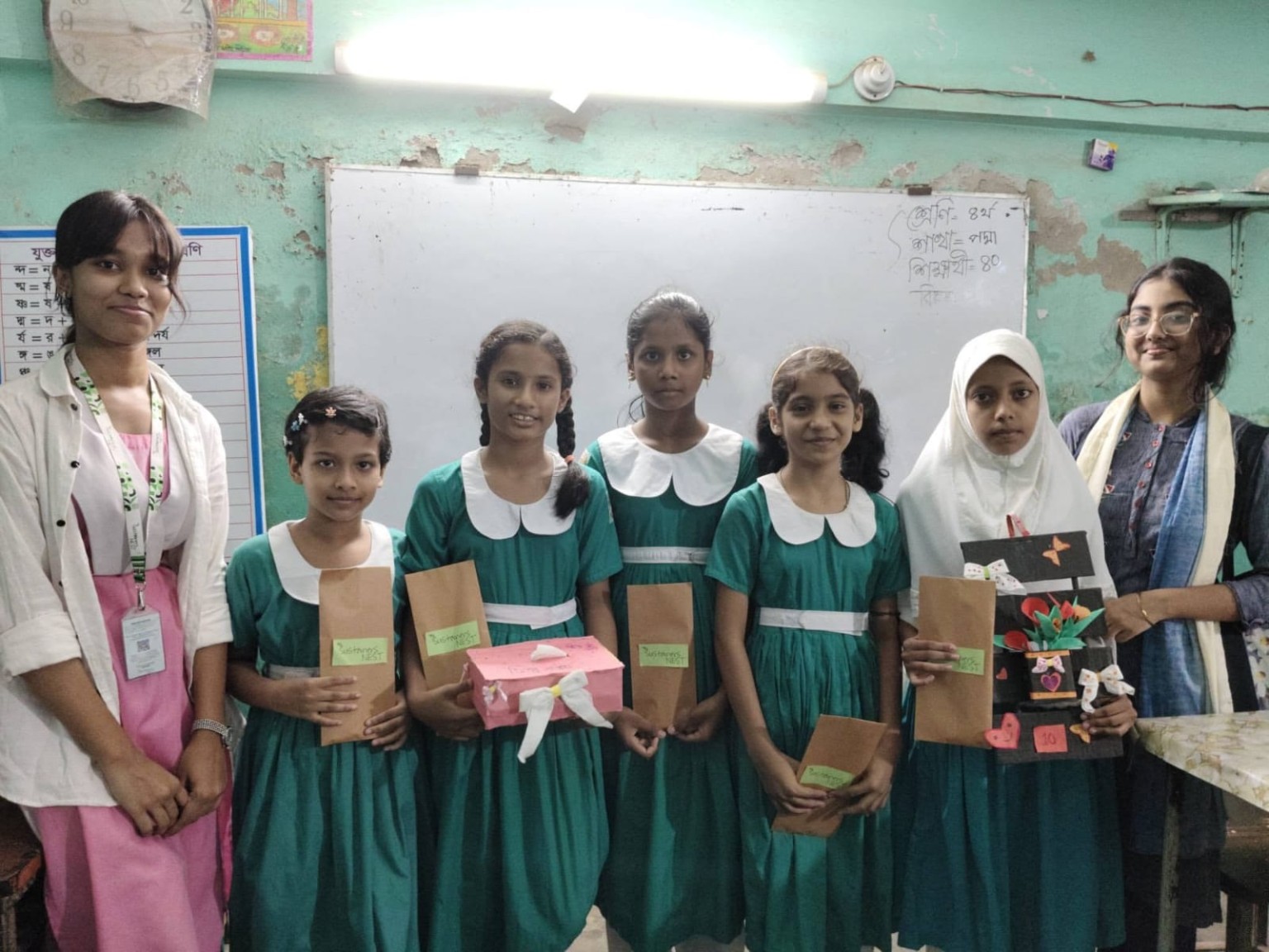 TRASH TO TREASURE activity at Fatullah Government Primary School